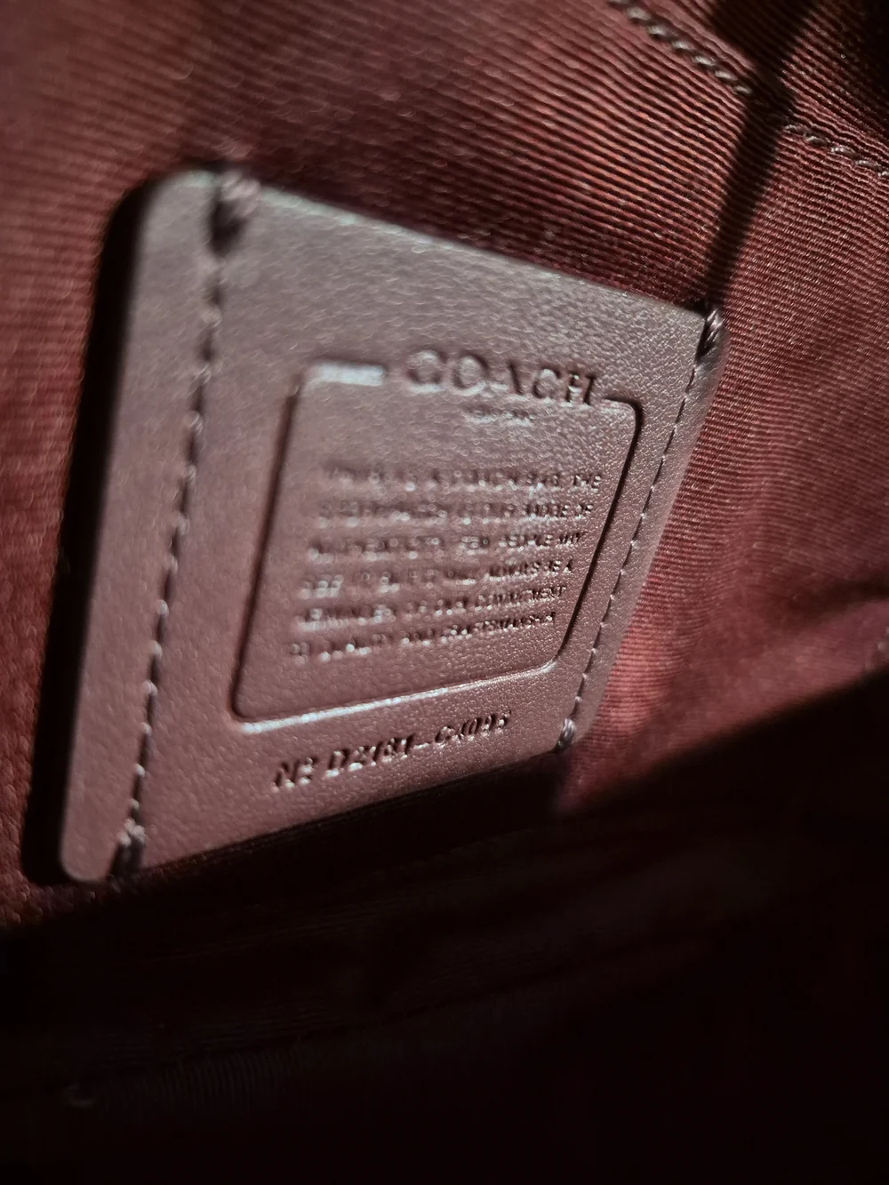 Coach Pink Leather/Nylon Ruched Quilted Texture Crossbody Bag(9
